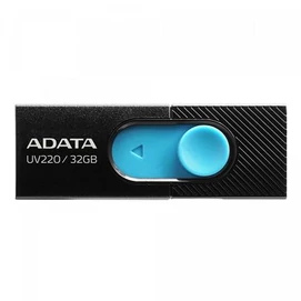 Pendrive, 32GB, USB 2.0, ADATA &quot;UV220&quot;, fekete
