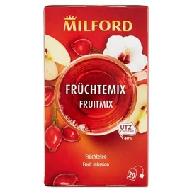 Gyümölcstea, 20x2,5 g, MILFORD &quot;Fruitmix&quot;, vegyes gyümölcs