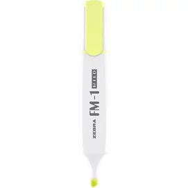Szövegkiemelő, 3,5 mm, ZEBRA &quot;FM-1 Mild&quot;, sárga