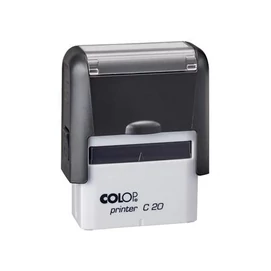 Bélyegző, COLOP &quot;Printer C 20&quot;, kék cserepárnával