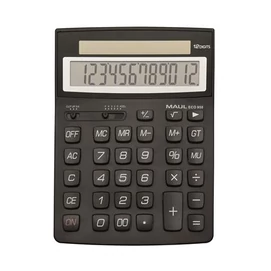 Számológép, asztali, 12 számjegy, MAUL &quot;Eco 950&quot;, fekete
