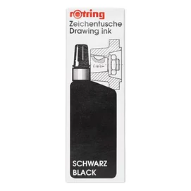 Tustinta, 23 ml, ROTRING &quot;Isograph&quot;, fekete