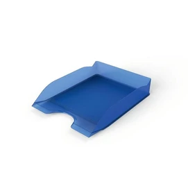 Irattálca, műanyag, DURABLE, &quot;Basic&quot;, áttetsző kék