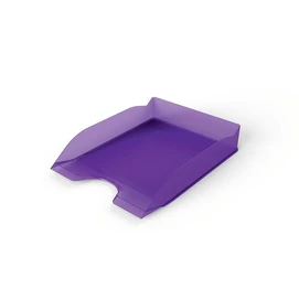 Irattálca, műanyag, DURABLE, &quot;Basic&quot;, áttetsző lila