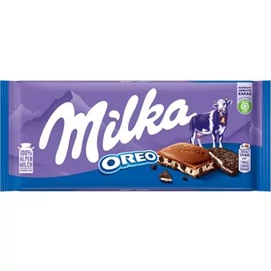 Tejcsokoládé, 100 g, MILKA &quot;Oreo&quot;