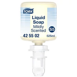 Folyékony szappan, 0,525 l, S5 rendszer, TORK &quot;Mini&quot;, enyhén illatosított, világos sárga