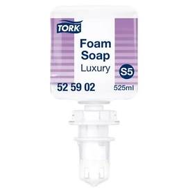 Habszappan, 0,525 l, S5 rendszer, TORK &quot;MIni Luxus&quot;, átlátszó