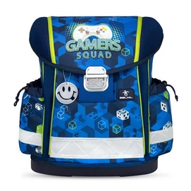 Iskolatáska, fémcsat, BELMIL &quot;Classy Gamer Squad&quot;, gamer