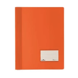 Gyorsfűző, A4, extra erős, DURABLE &quot;DURALUX®&quot;, áttetsző narancs