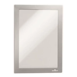Infokeret, A5, mágneses, DURABLE &quot;DURAFRAME MAGNETIC&quot;, ezüst