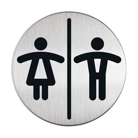 Információs piktogram, öntapadó, DURABLE &quot;Női-Férfi WC&quot;