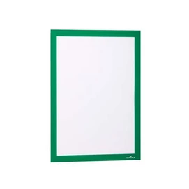 Infokeret, A4, öntapadó háttal, DURABLE &quot;DURAFRAME®&quot;, zöld