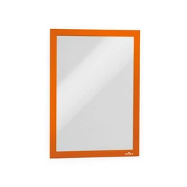 Infokeret, A4, öntapadó háttal, DURABLE &quot;DURAFRAME®&quot;, narancs