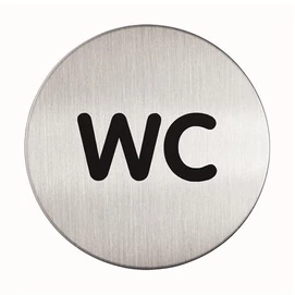 Információs piktogram, öntapadó, DURABLE &quot;WC&quot;