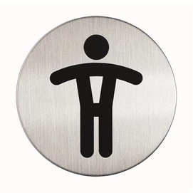 Információs piktogram, öntapadó, DURABLE &quot;Férfi WC&quot;
