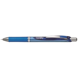 Zseléstoll, 0,25 mm, nyomógombos, PENTEL &quot;EnerGel BLN75&quot;, kék
