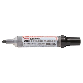 Táblamarker, 6 mm, kúpos hegy, PENTEL &quot;Easyflo&quot;, fekete