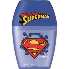 Hegyező, egylyukú, tartályos, MAPED &quot;Superman Shaker&quot;