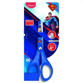 Olló, iskolai, 13 cm, MAPED &quot;Superman&quot;
