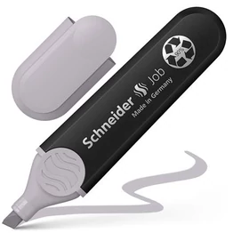 Szövegkiemelő, 1-5 mm, SCHNEIDER &quot;Job Pastel&quot;, szürke