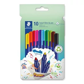 Rostirón készlet, 1 mm, STAEDTLER &quot;Triplus 323&quot;, 10 különböző szín