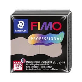 Gyurma, 57 g, égethető, FIMO &quot;Professional&quot;, taupe