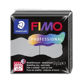 Gyurma, 57 g, égethető, FIMO &quot;Professional&quot;, delfinszürke
