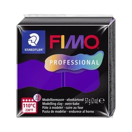 Gyurma, 57 g, égethető, FIMO &quot;Professional&quot;, lila