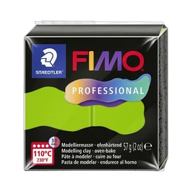 Gyurma, 57 g, égethető, FIMO &quot;Professional&quot;, világoszöld