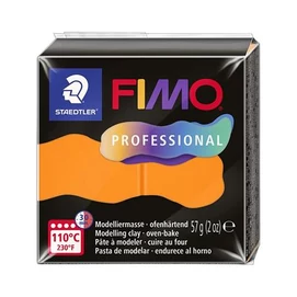 Gyurma, 57 g, égethető, FIMO &quot;Professional&quot;, narancs
