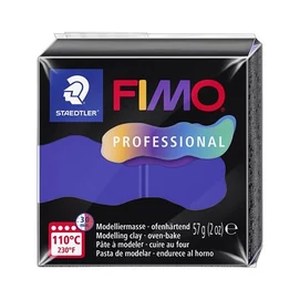 Gyurma, 57 g, égethető, FIMO &quot;Professional&quot;, királykék