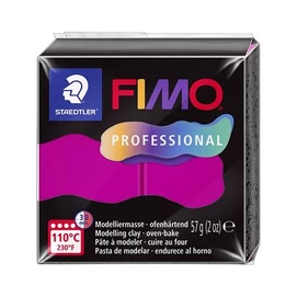 Gyurma, 57 g, égethető, FIMO &quot;Professional&quot;, magenta