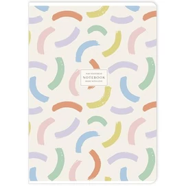 Füzet, tűzött, A4, kockás, 40 lap, SHOLYARYK &quot;Notebook&quot;, vegyes
