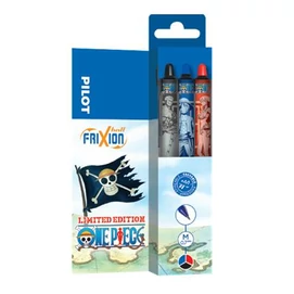 Rollertoll, 0,35 mm, nyomógombos, PILOT &quot;Frixion Ball Plus One Piece&quot;, 3 különböző szín