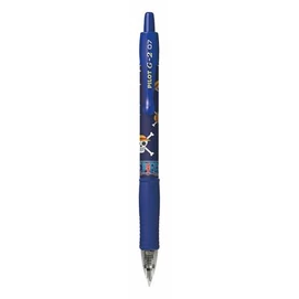Zseléstoll, 0,32 mm, nyomógombos, PILOT &quot;G-2 One Piece&quot;, kék