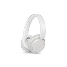 Fejhallgató, vezeték nélküli, Bluetooth 5.3, PHILIPS &quot;TAH5209&quot;, fehér