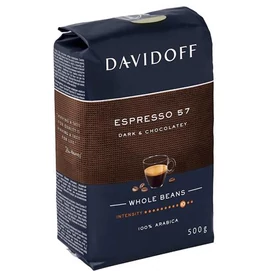 Kávé, pörkölt, szemes, 500 g, DAVIDOFF &quot;Espresso 57&quot;