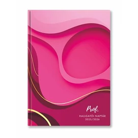 Hallgatói naptár, 2025/2026 tanév, A5, heti, TOPTIMER, pink