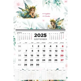Naptár, fali, diák, 2025/2026 tanév, TOPTIMER, &quot;Tündér&quot;