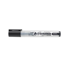 Táblamarker, 2,5 mm, kúpos, FLEXOFFICE &quot;WB016&quot;, fekete