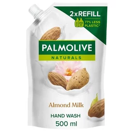 Folyékony szappan utántöltő, 0,5 l, PALMOLIVE Nourishing &quot;Almond milk&quot;