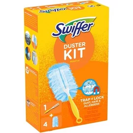 Portörlő készlet, 1 nyél + 4 db utántöltő fej, SWIFFER &quot;Duster&quot;