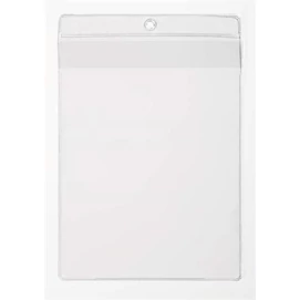Információs tasak, akasztható, A4, DURABLE, áttetsző
