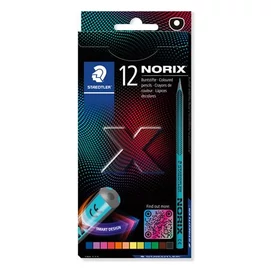 Színes ceruza készlet, STAEDTLER &quot;Norix® 186&quot;, 12 különböző szín