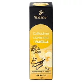 Kávékapszula, 10 db, TCHIBO &quot;Cafissimo Espresso Vanilla&quot;