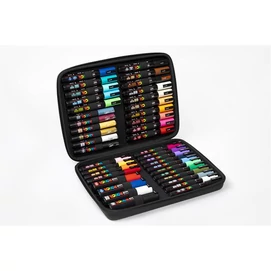 Dekormarker-készlet, táskában, UNI &quot;Posca&quot;, 40 darabos