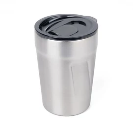 Termoszbögre, 300 ml, rozsdamentes acél, TROIKA &quot;Cup-uccino&quot;, ezüst