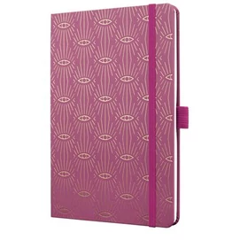 Naptár, A5, heti, 2026, kemény borító, SIGEL &quot;Jolie&quot;, Mystic Mauve