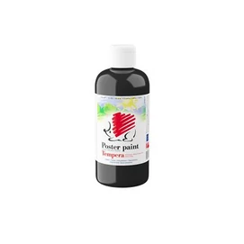 Tempera, 500 ml, ICO &quot;Süni&quot;, fekete