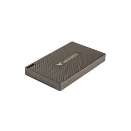 SSD (külső memória) 512GB, USB-C 3.2 Gen2, VERBATIM "Metal Mini SSD", fekete